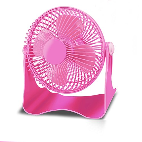 KTYX USB Fan 6 Inch Mini Desktop Mute Office Desktop Fan fan (Color : Pink) - B07GBNBGRP